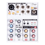 Consola Mixer + Interfaz Usb Parquer Kt-upc 3 Canales