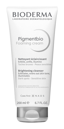 Bioderma Pigmentbio Foaming Cream Limpiador Iluminador 200ml