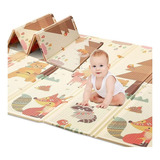 Alfombra Antigolpes Niño Bebe Con Bolso 180x200x1cm Premium