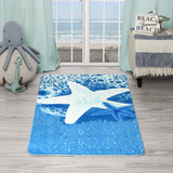 Evolur Home Star Fish - Alfombra Para Cuarto De Bebe, 55 X 3