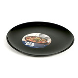 Prato De Vidro Opalino Pizza Black 32cm Luminarc