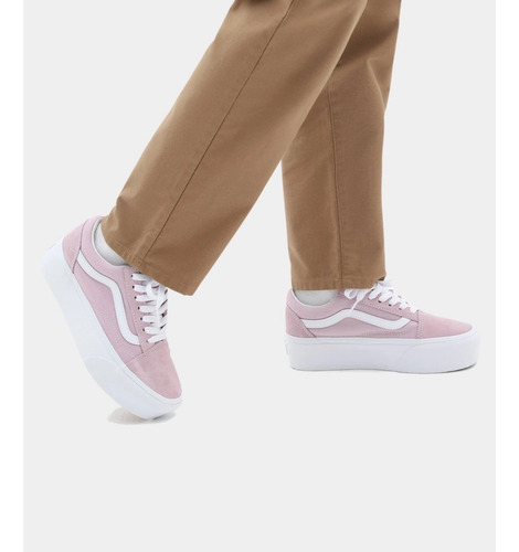 Zapatillas Vans Rosa, N 38.5 Nuevas Sin Ningún Uso, Sin Caja