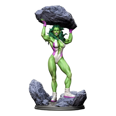 Figure She Hulk Rock 1:8 - Figure Colecionável