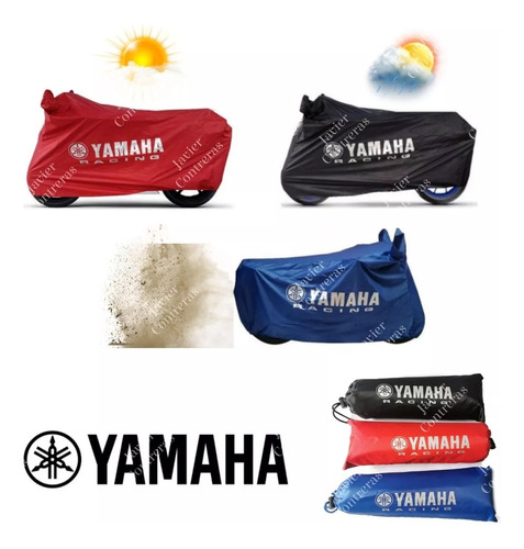 Funda Impermeable Para Motocicleta Yamaha R1, R3, R6 Y Más 