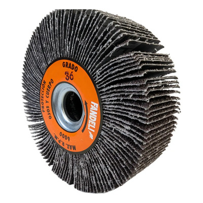 Rueda Flap Fandeli 36 Granos Tela Centro Metalico 11474