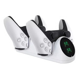 Cargador Dual Dock Gamefitz Control Ps5 Pantalla Led 5v 