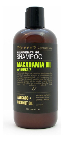 Shampoo Pierres Apthcary Macadamia 473ml