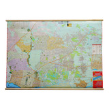 Mapa Mural Gran Buenos Aires - Zona Norte - Plastificado