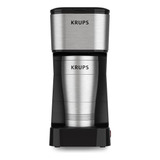 Cafetera Personal De Filtro Krups To Go Inoxidable Con Therm