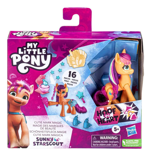 My Little Pony Set Sunny Starscout Con 16 Piezas Hasbro - P3