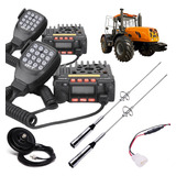 Kit 2 Radio Qyt Kt-8900d Dual Band Quad 25w Vhf Uhf Carro Fm