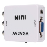 Watris Veiyi Convertidor De Video, 480p Mini Av A Vga Adapt.