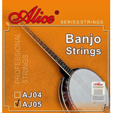 Encordado De Banjo Alice 5 Cuerdas 09 Acero Inoxidable