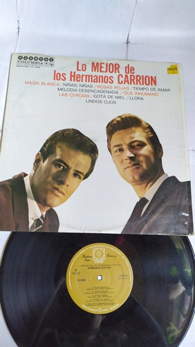 Los Hermanos Carrión Magia Blanca Disco De Vinil Original 