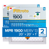 Filtrete Filtro De Aire Inteligente De 20 X 20 X 1, Mpr 1900