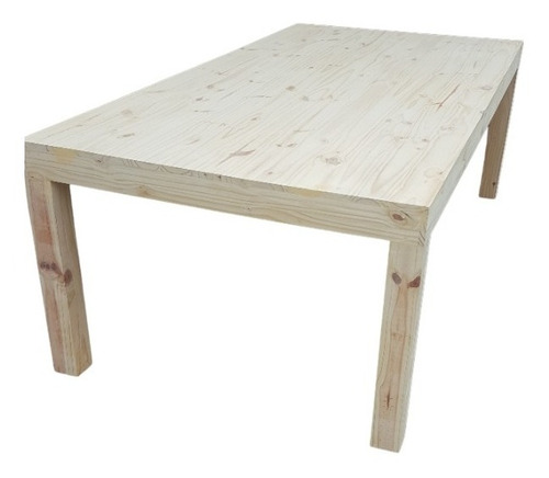 Mesa Asia 2,70 X 1,00 Madera Cocina Comedor Quincho Mueblok