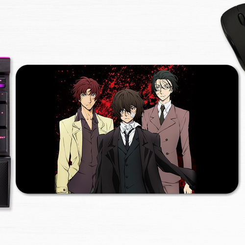 Mouse Pad Ango Sakunosuke Dazai Bungo Stray Dogs Art Gamer M