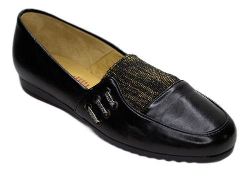 Zapato Mujer Piel Negro Confortante - Manolo 200x