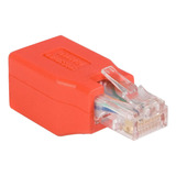 Cable Cat6 - Adaptador Cruzado Cat6 - Gbe - Rojo - Cable De 