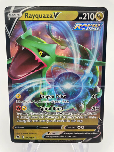 Cartas Pokemon Rayquaza V