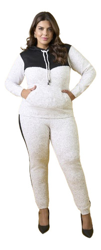 Conjunto De Frio Plus Size Tricot Mousse Qualidade Premium