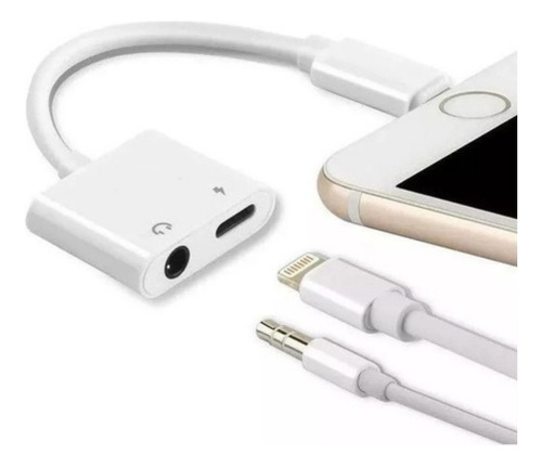 Adaptador Turbo Fone De Ouvido P2 Compatível  iPhone 8 A 13