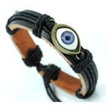 Pulsera Ojo Turco Amuleto Budista Protección Ajustable