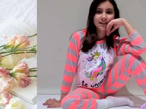 Pijamas Flúor Otoño Invierno Y Primavera, De Algodón, Nenas!