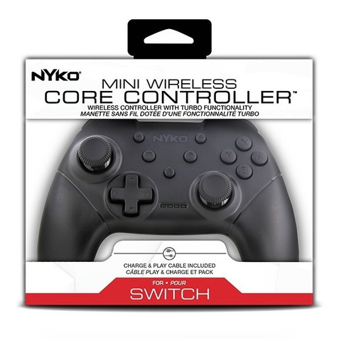 Control Pro Mini Inalámbrico Nintendo Switch Nyko Negro: Bsg