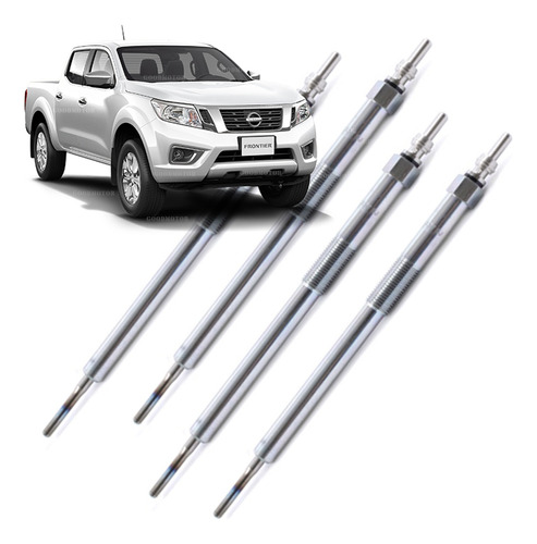 Bujia Incandescente Nissan Np300 2.3 2015-2019 Pack 4 Unds