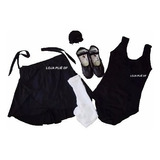 Kit Roupa Uniforme  Ballet Para 8, 10, 12, 14, 16 Anos