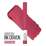 Maybelline Superstay Ink Crayon Acabado Cremoso Color 80 Run The World