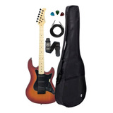 Guitarra Strinberg Sts100 Css Fosco + Kit Capa Cabo Full