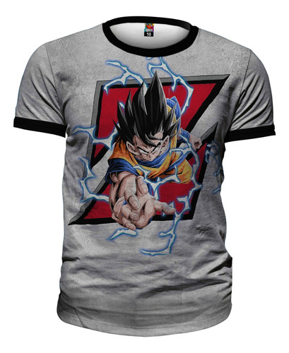 Playera Niño Goku Cumpleaños Anime Dragon/ball Personaliza