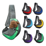 Bolso De Malla Transportador Para Mascotas Perros Y Gatos 