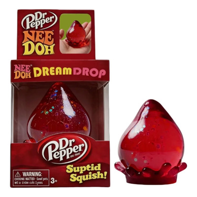Needoh Dr Pepper Cubo De Silicona Teardrop Juguete Antiestré | Envío gratis
