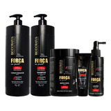 Kit Força Com Pimenta Bioextratus - Sh 1l + Cond 1l + Masc 1