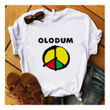 Camiseta Mujer Summer Antiwar Michael Jackson Olodum Haraju