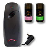 Aromatizador Automatico Electrico Negro + 2 Fragancias Prem