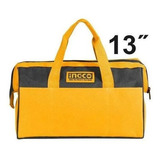 Bolso Bolsa De Herramienta 13 Pulgadas Ingco Htbg28131 Color Amarillo