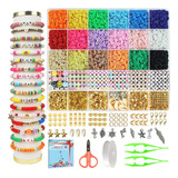 Kit De Fabricación De Pulseras Clay Beads A