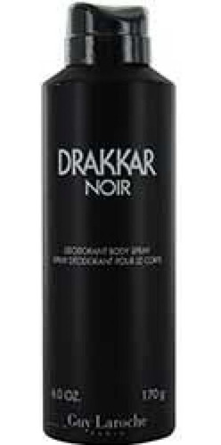 Loreal Drakkar Noir Mens Deodorant Body Spray, 6 Ounce