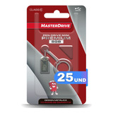 Kit 25 Mini Pendrive 8gb Masterdrive Premium Atacado Orignal