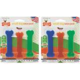 Nylabone Flexi Chew 2 Mantequilla De Maní, 1 Tocino Pequeño,