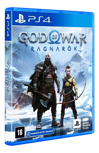 God Of War Ragnarok Ps4 Mídia Física Usado