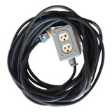 Extension Cable Uso Rudo 10m Calibre 16 Reforzada 100% Cobre