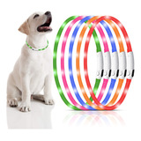 Weewooday 5 Collares Led Para Perro, Collar De Perro Recarga