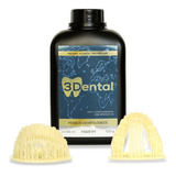 Resina 3d Dental Modelos - Odor Mentolado - Marfim 1kg