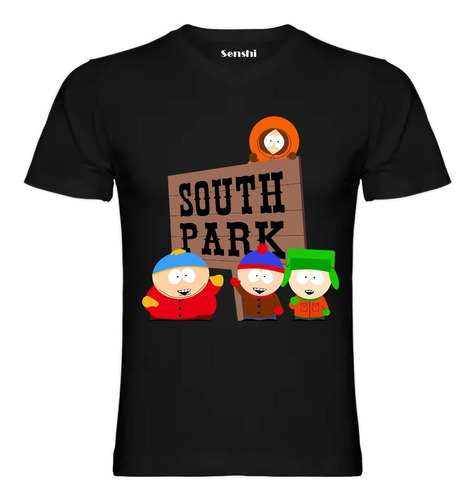 Polera South-park Unisex Estampada Dtf Cod 001