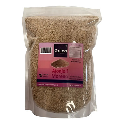 Ajonjoli Moreno Natural 1kg Griica | Meses sin interés